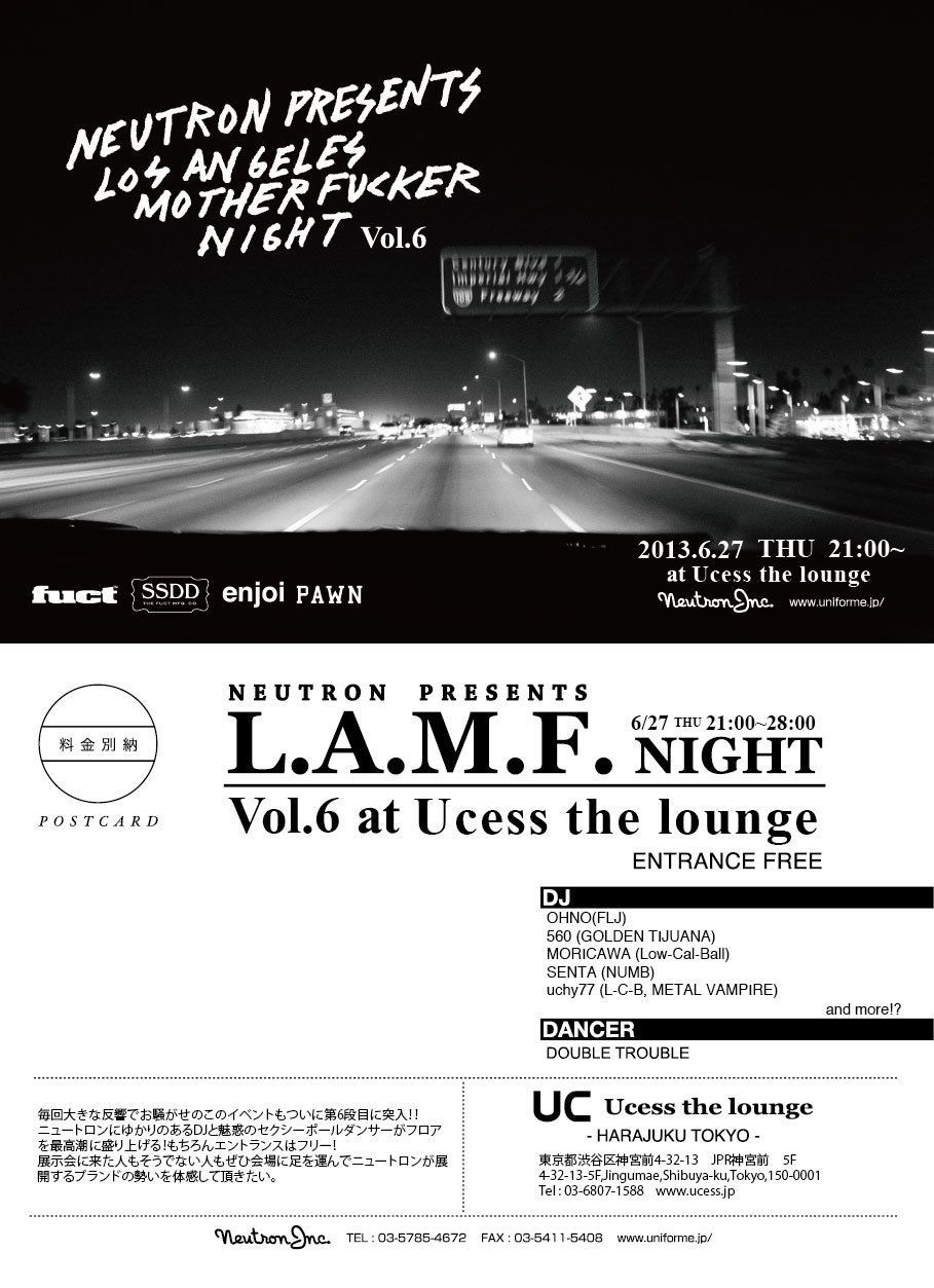 L.A.M.F. NIGHT Vol.6