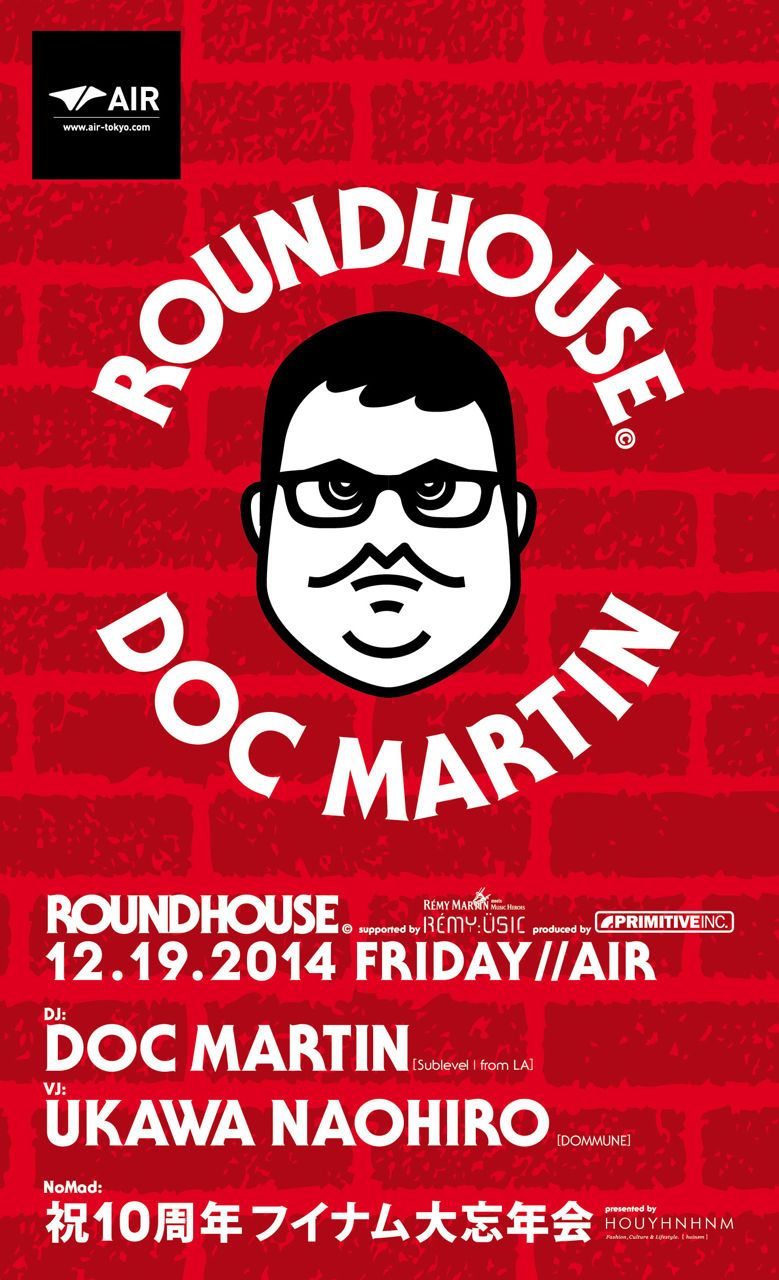 ROUNDHOUSE supported by RÉMY:ÜSIC