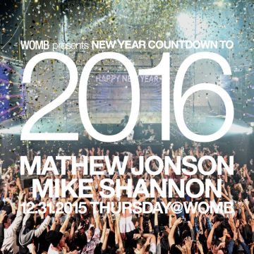WOMB PRESENTS NEW YEAR COUNTDOWN TO 2016