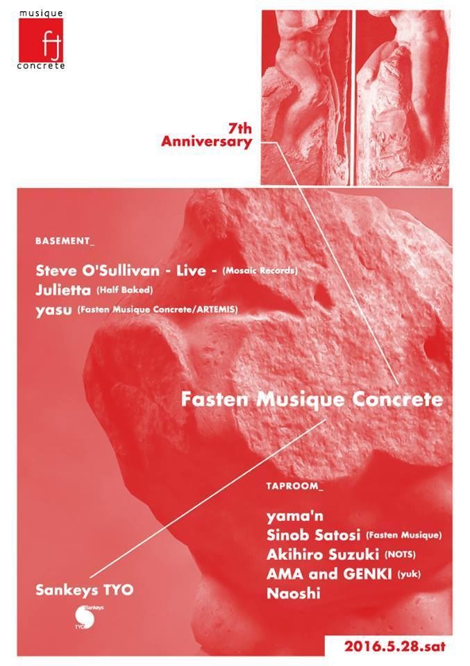 Fasten Musique Concrete 7th Anniversary