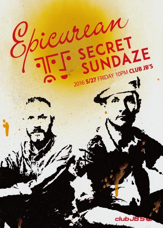 Epicurean meets SECRETSUNDAZE