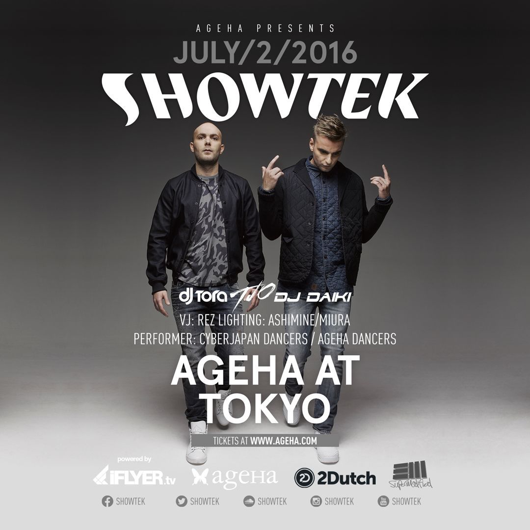 ageHa SATURDAY “The WonderNight” SPECIAL feat.SHOWTEK powered by iFlyer
