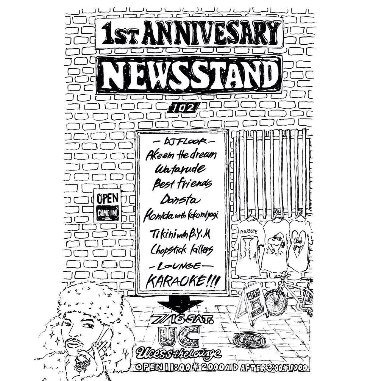 NEWSSTAND - 1st ANNIVERSARY -