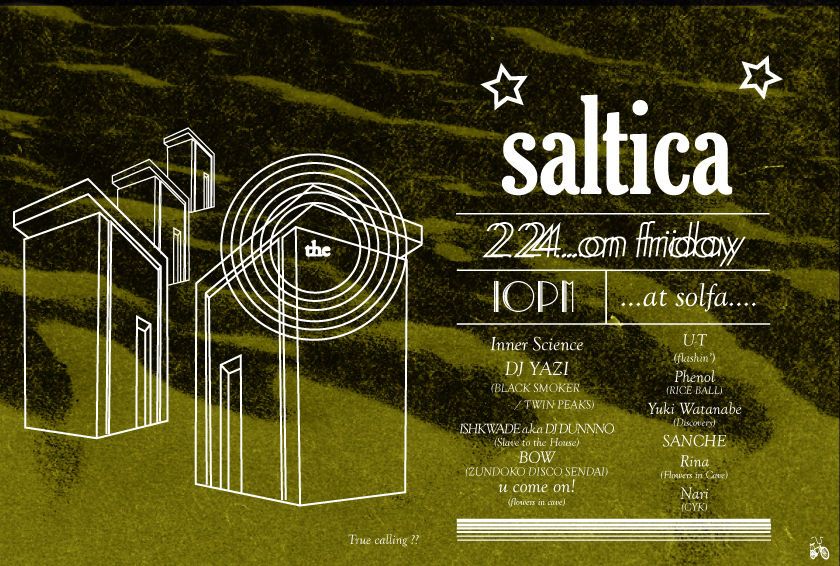 SALTICA feat. Inner Science , DJ YAZI(BLACK SMOKER / TWIN PEAKS)