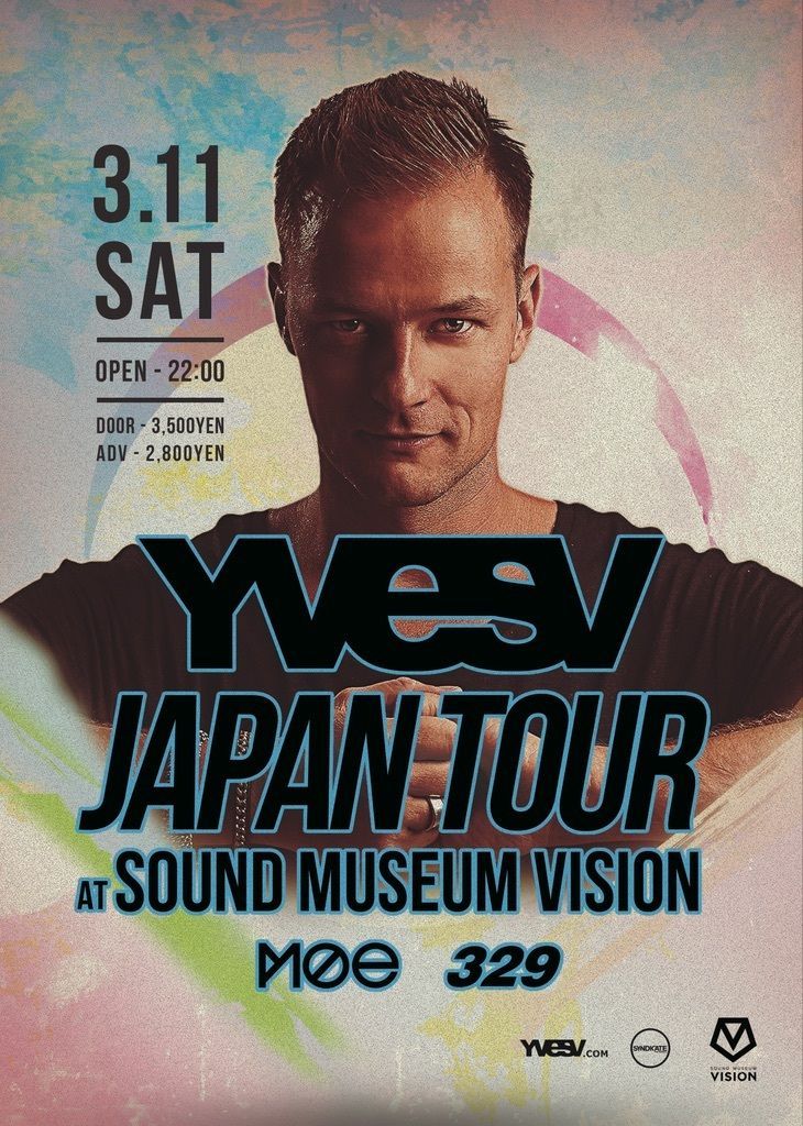 YVES V JAPAN TOUR