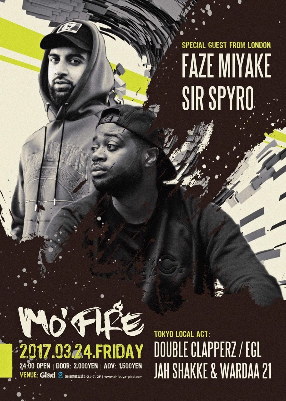 Mo'fire with Sir Spyro & Faze Miyake