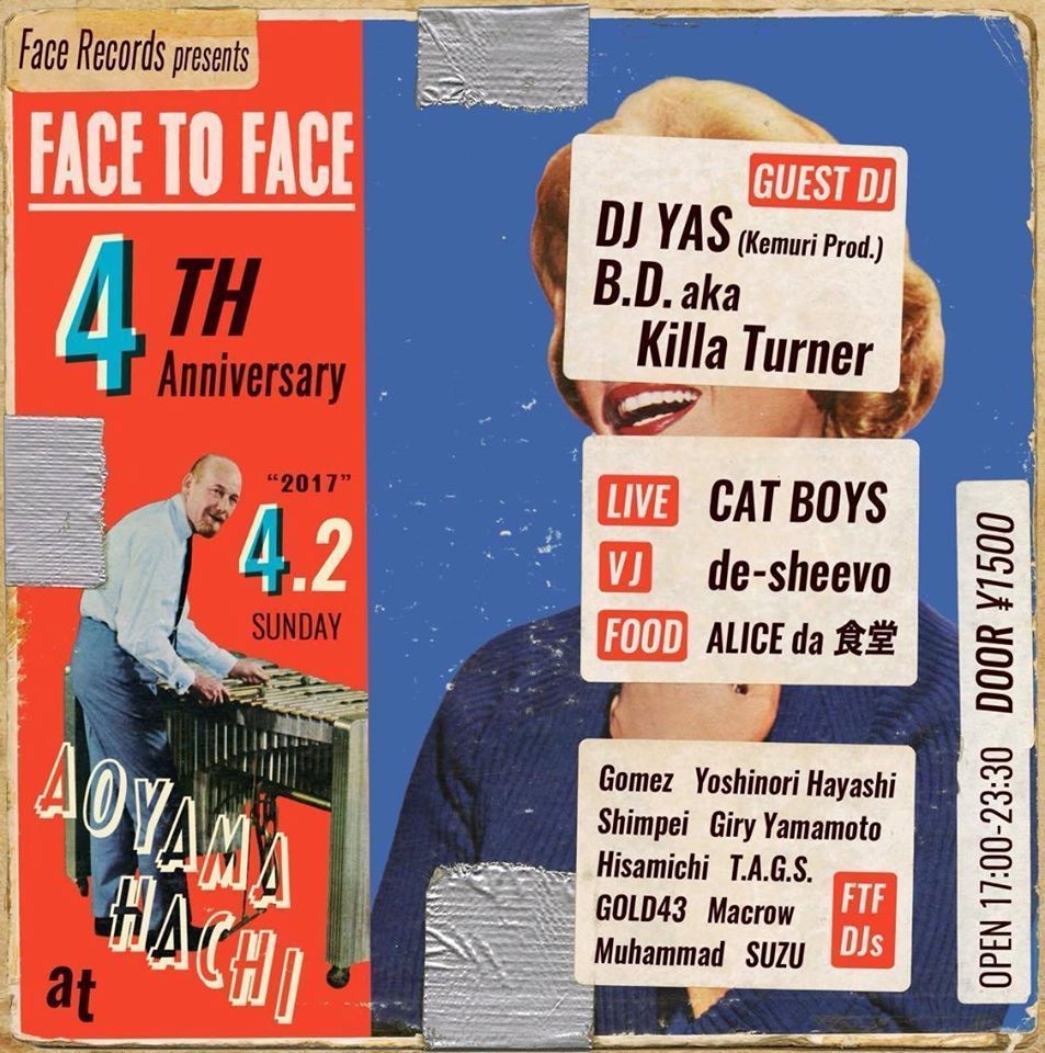 FACE to FACE -4th Anniversary-
