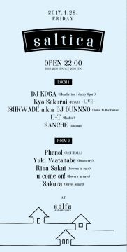 SALTICA feat. DJ KOGA(14catherine/Jazzy Sport) , 櫻井 響(LIVE)