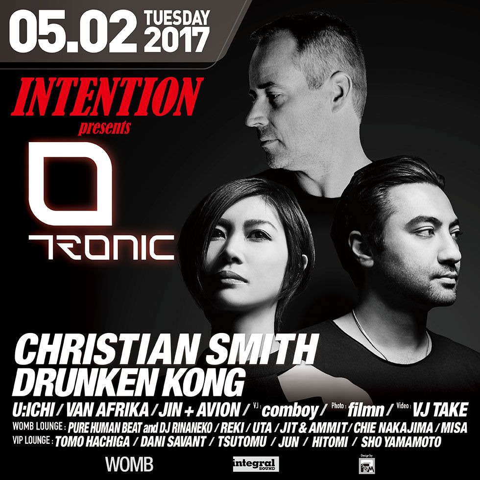 INTENTION presents TRONIC feat. CHRISTIAN SMITH