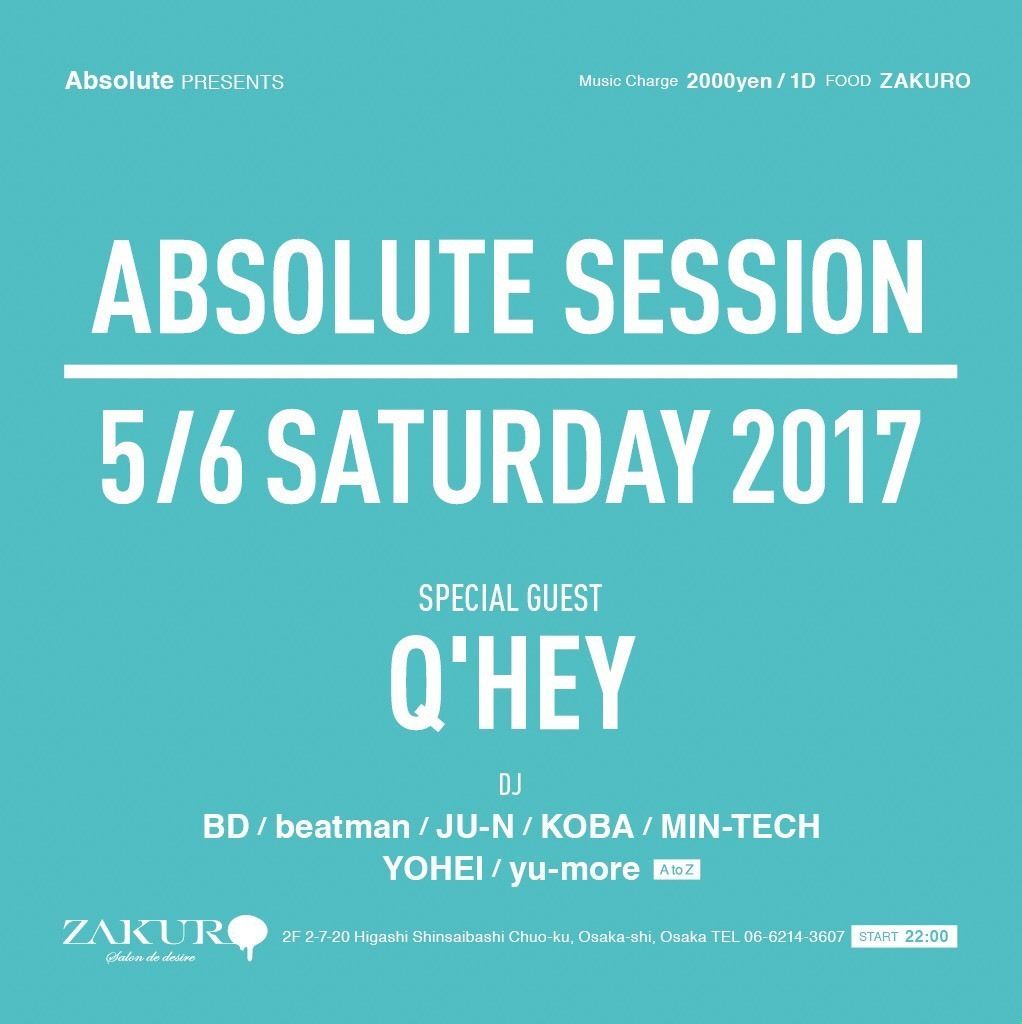 ABSOLUTE SESSION feat. Q'HEY