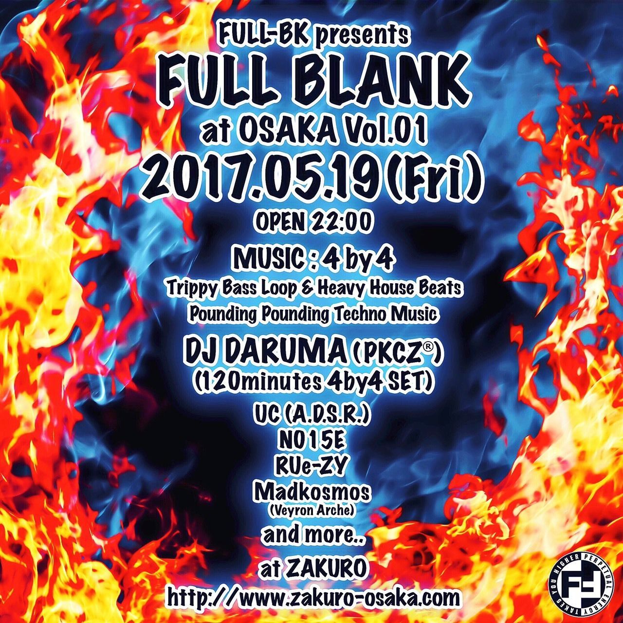 Full-Bk Presents Fullblank at Osaka Vol.01