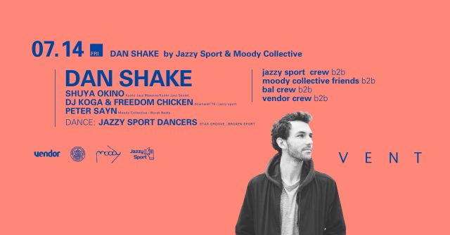 DAN SHAKE  by Jazzy Sport & Moody Collective