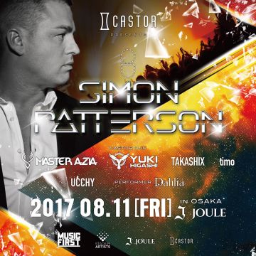 CASTOR Pres Simon Patterson Japan Tour In Osaka