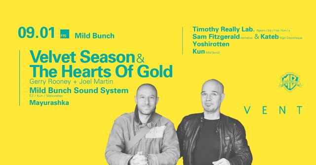 Velvet Season & the Hearts of Gold presented by Mild Bunch