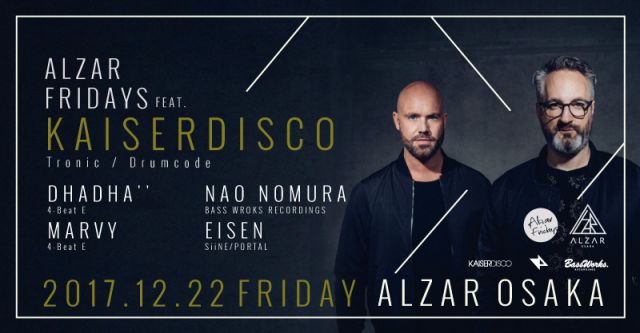 ALZAR Fridays feat. KAISERDISCO