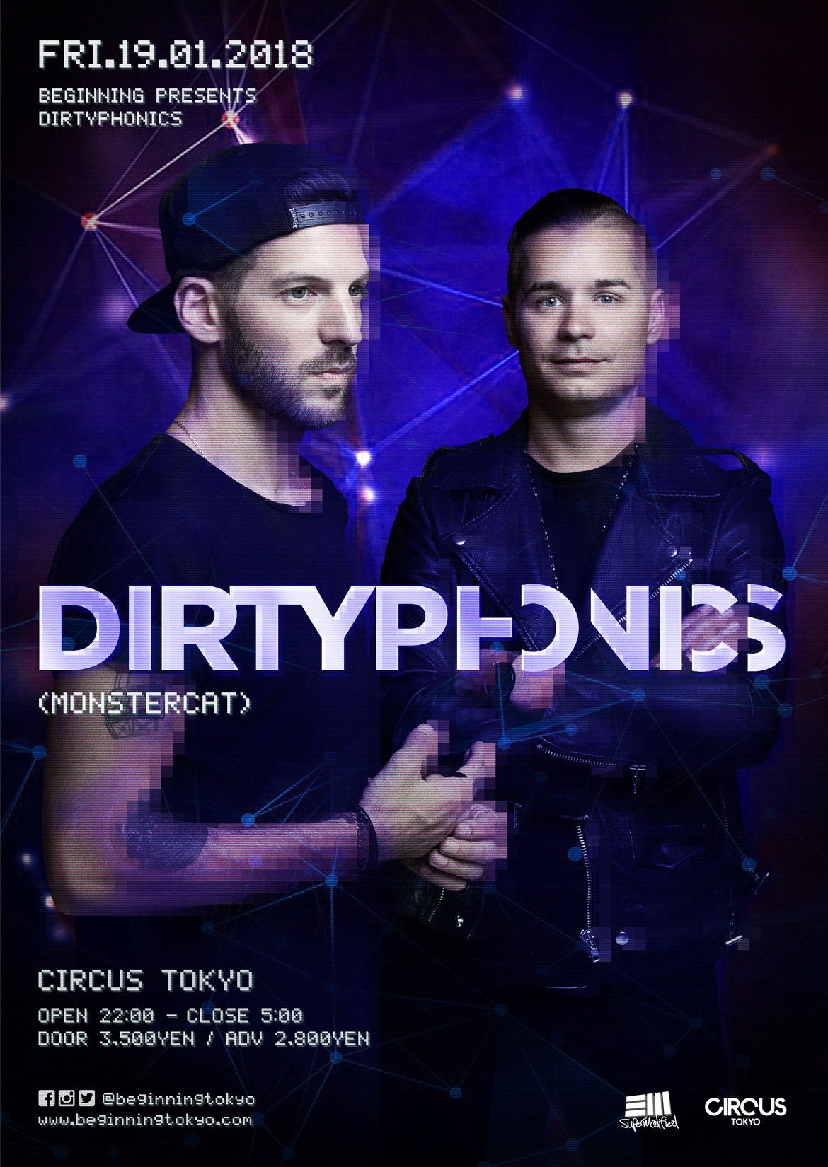 Beginning presents Dirtyphonics