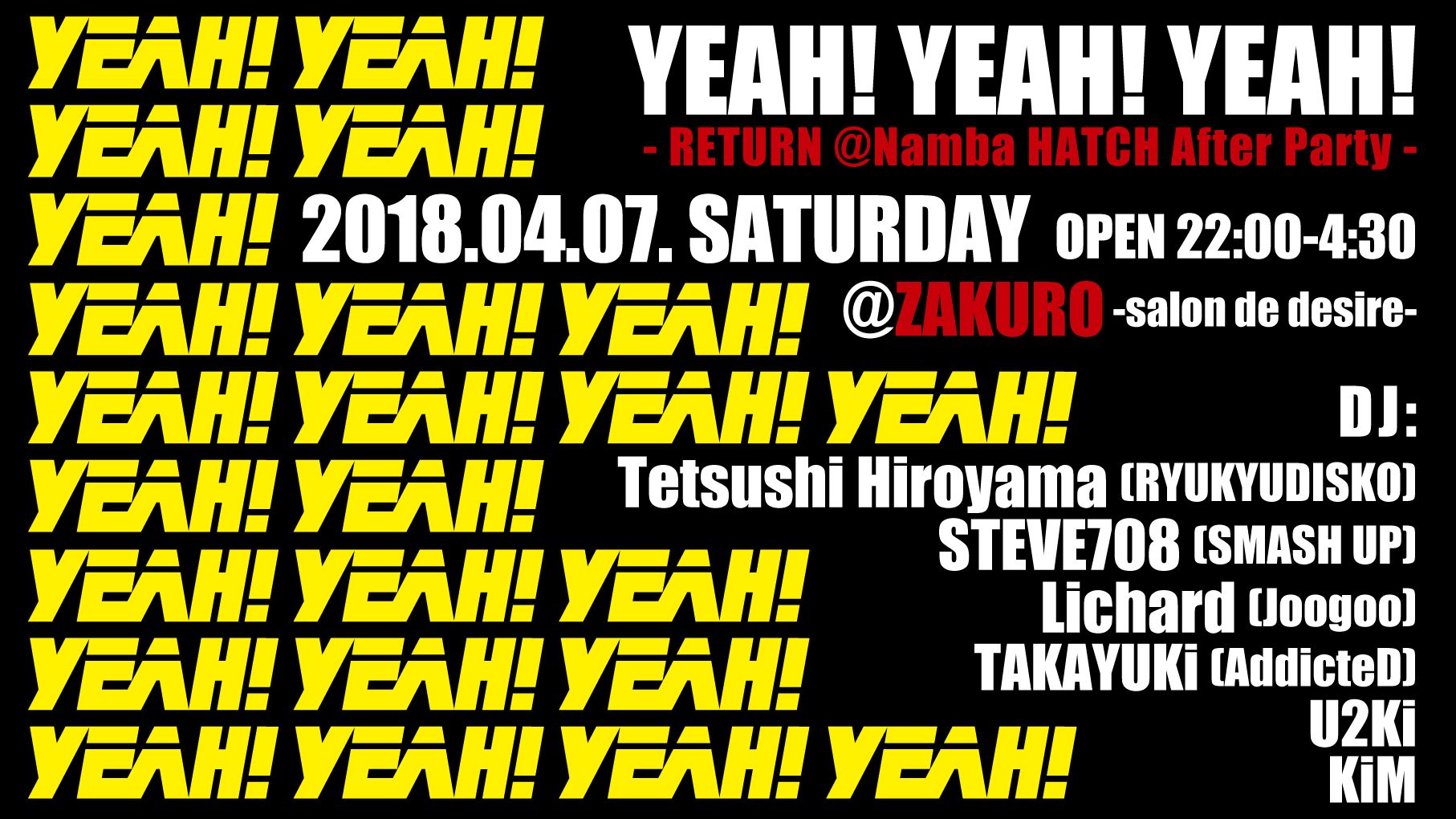 YEAH! YEAH! YEAH! in OSAKA