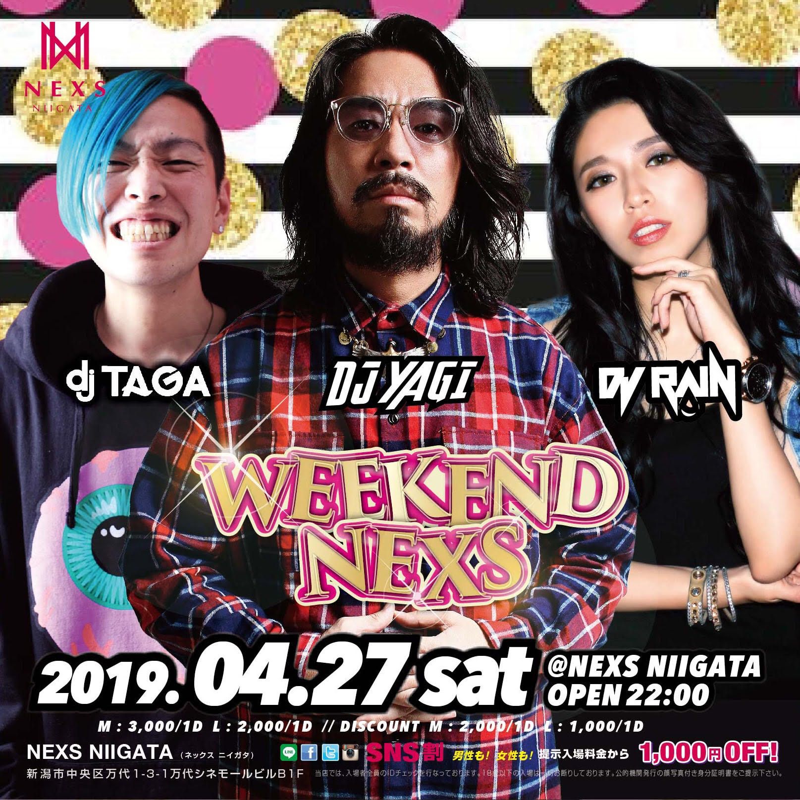 WEEKEND NEXS