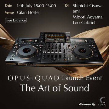 OPUS-QUAD Launch Event - The Art of Sound -