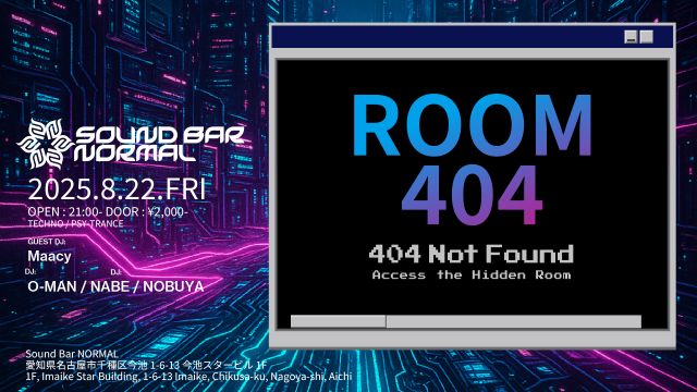 "ROOM404 – Not Found, Access the Hidden Room-" 