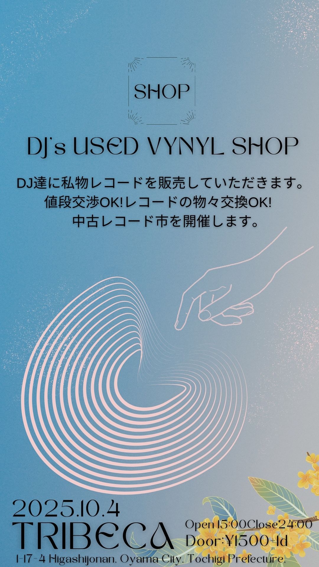 OPEN VINYL DJ