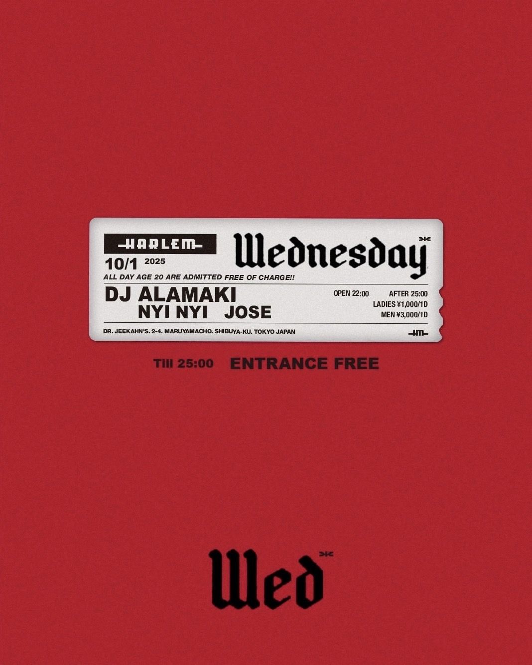 Wednesday