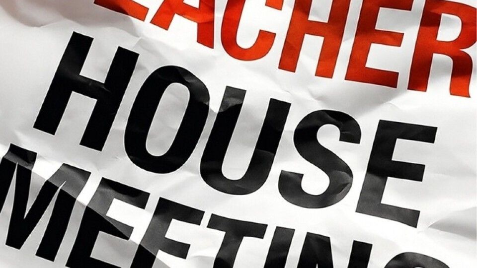 Music Teacher -House Meeting-