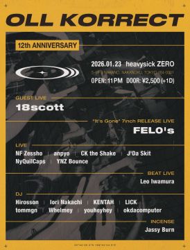 Oll Korrect ～12th Anniversary～