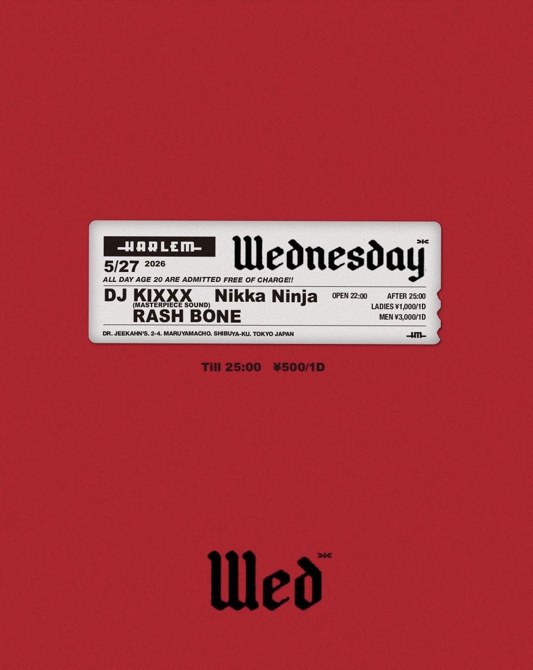 Wednesday