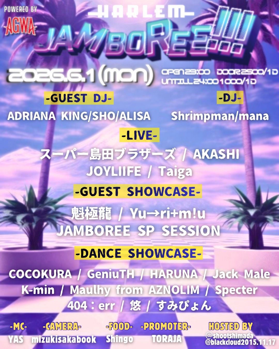 JAMBOREE!!!  powered by AGWA