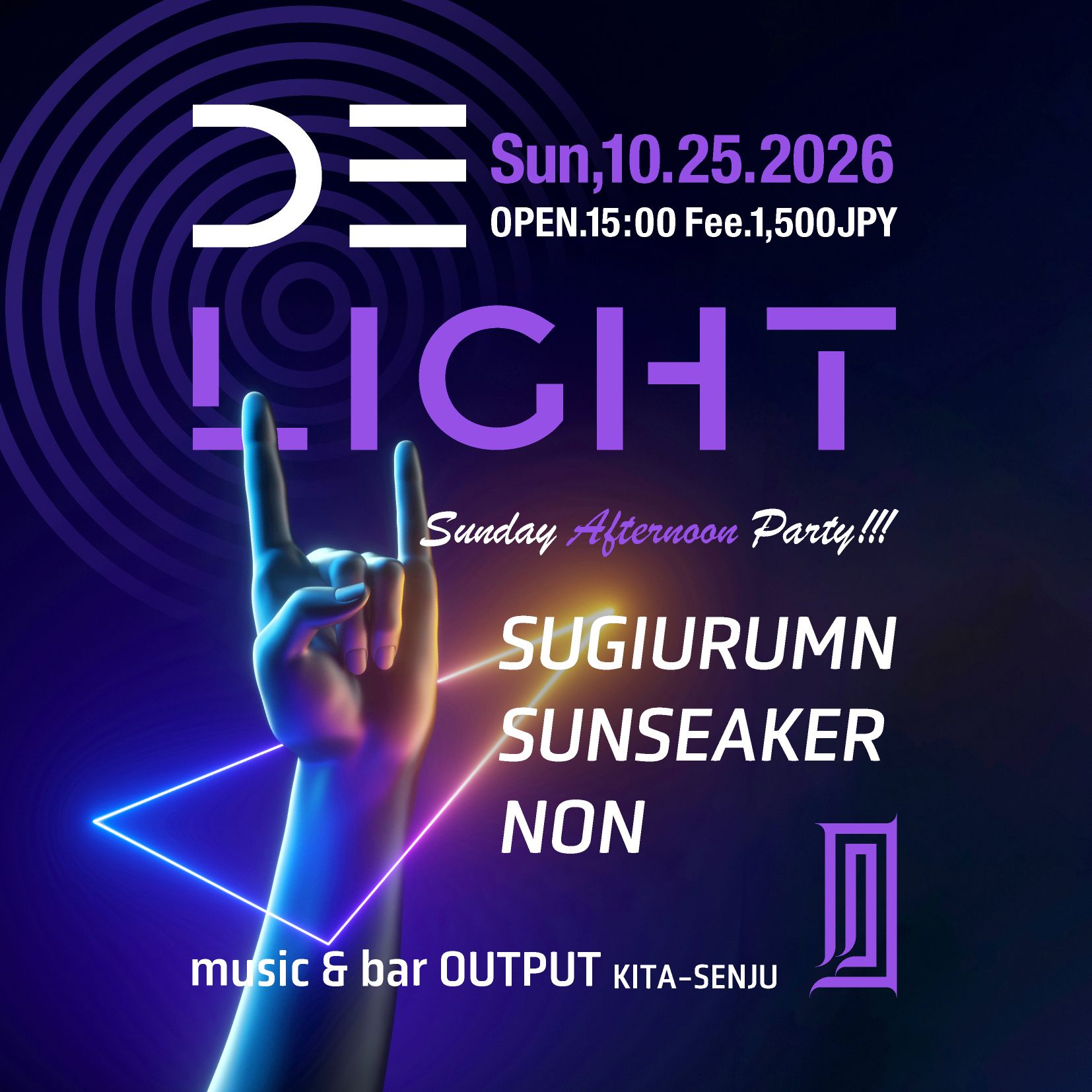 DELIGHT@OUTPUT[Kita-Senju] 