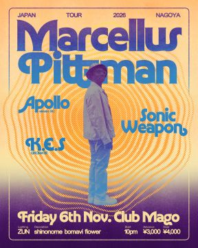 MARCELLUS PITTMAN JAPAN TOUR 2026