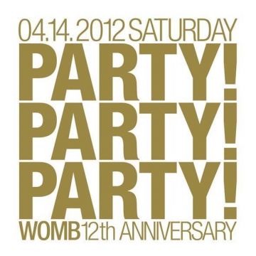 WOMBが12周年