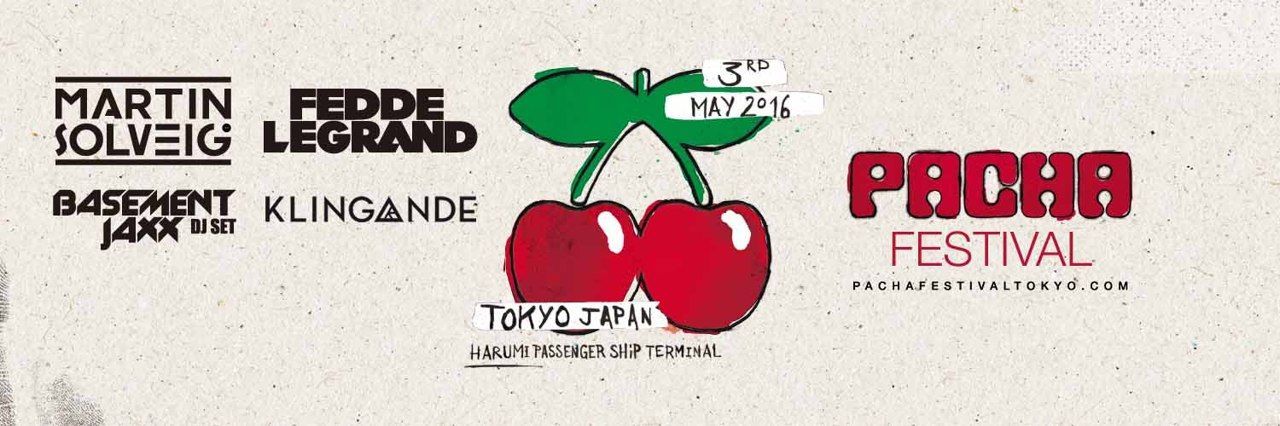 「PACHA FESTIVAL TOKYO 2016 KICK OFF」最終ラインナップ&タイムテーブル