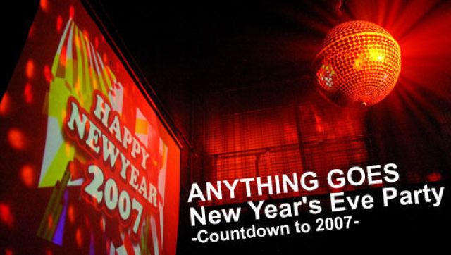 ANYTHING GOES New Year's Eve Party