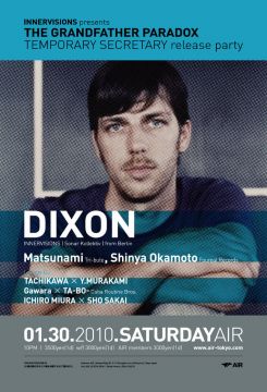 INNERVISONS presents The Grandfather Paradox-TEMPORARY SECRETARY release party-