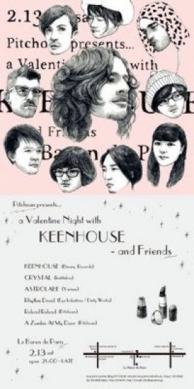 「Pitchoun presents...a Valentine Night with KEENHOUSE - and Friends」