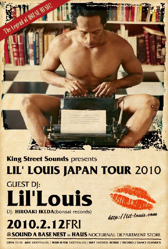 King Street Sounds presents LIL' LOUIS Japan Tour 2010