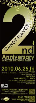 CANDY FLAVOR 2nd Anniversary & BUZZEE BIRTHDAY BASH