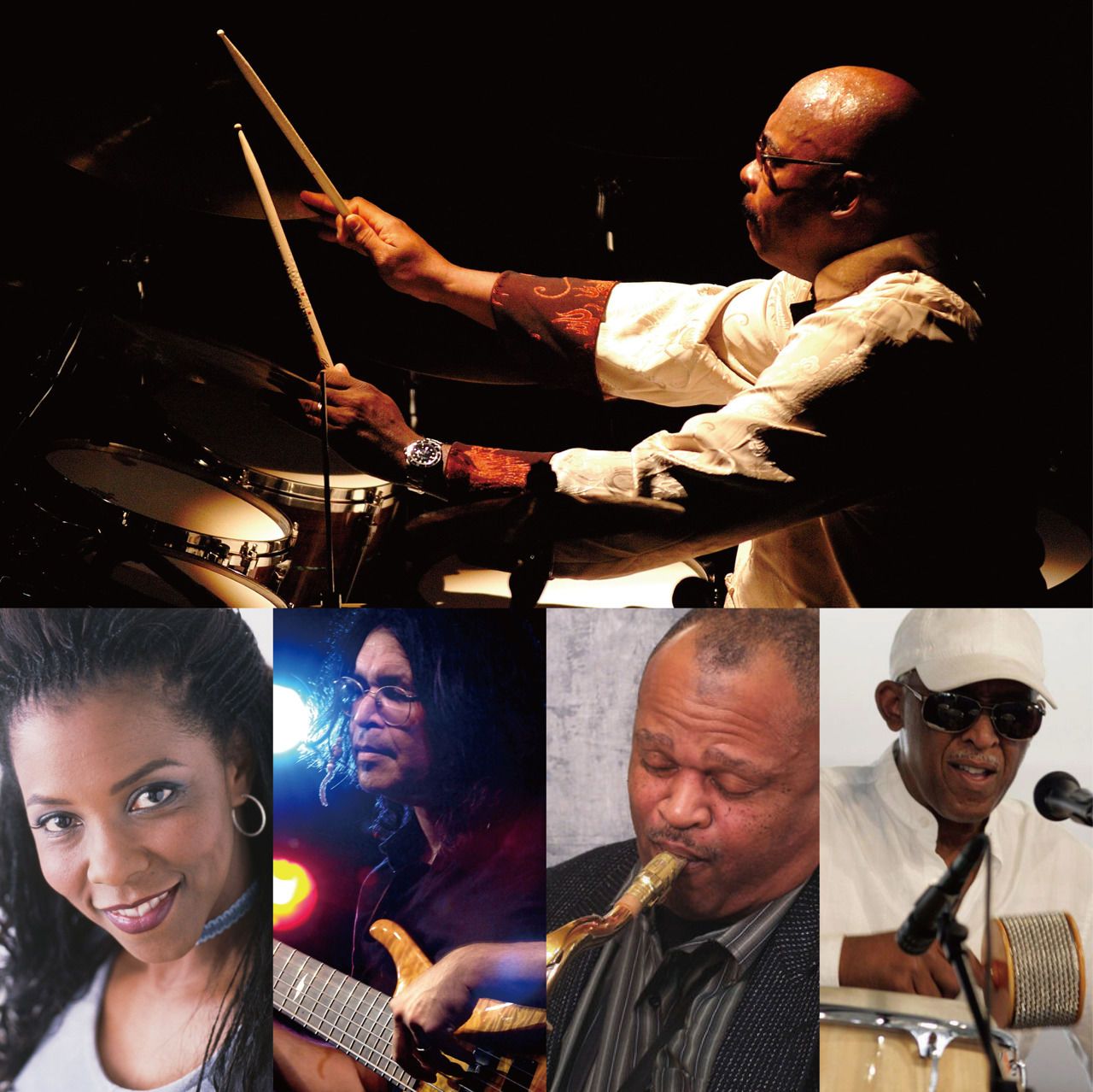 HARVEY MASON "CHAMELEON BAND" featuring PATRICE RUSHEN,  JIMMY HASLIP,  AZAR LAWRENCE & BILL SUMMERS
