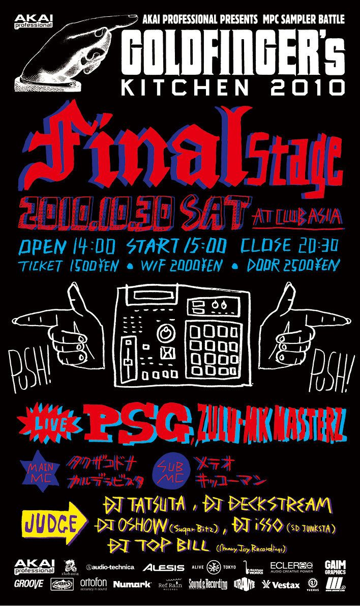 GOLDFINGER 'S KITCHEN 2010 FINAL STEGE