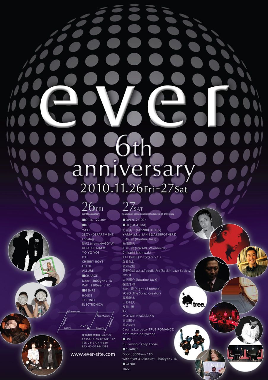 club ever 6th Anniversary