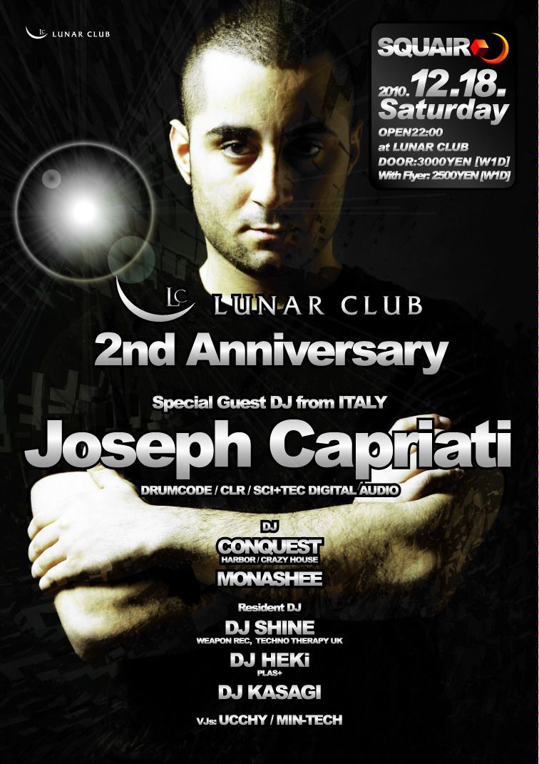 SQUAIR / Joseph Capriati Japan Tour in Osaka