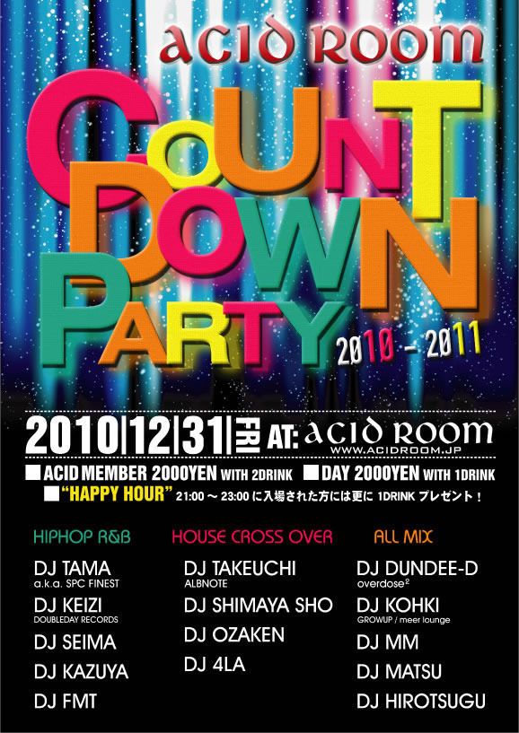 COUNT DOWN PARTY 2010 - 2011