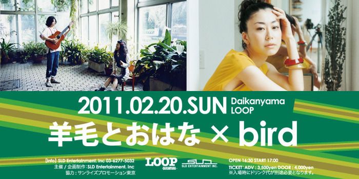 羊毛とおはなとbird