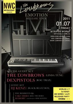 NWC Presents -THE LOWBROWS  EMOTION RELEASE TOUR! -