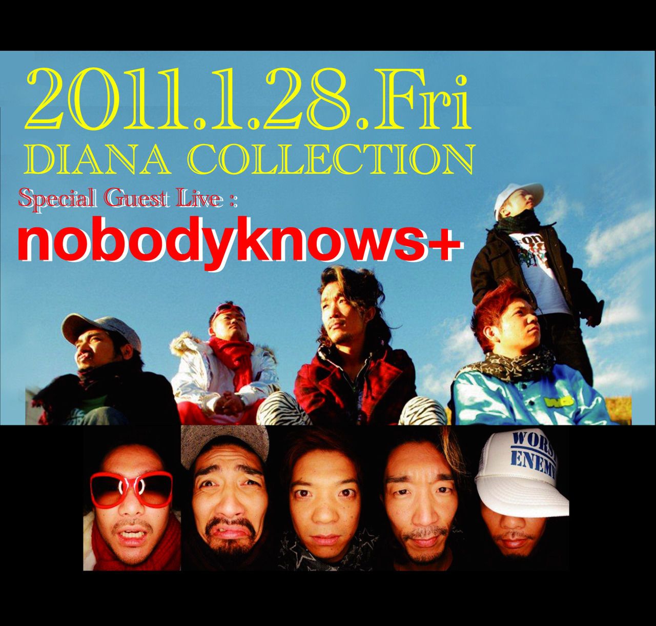 DIANA　COLLECTION　ゲスト『nobodyknows+（ノーバディーノーズ）』