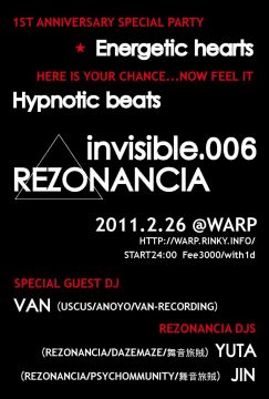 REZONANCIA 1st anniversary special party 