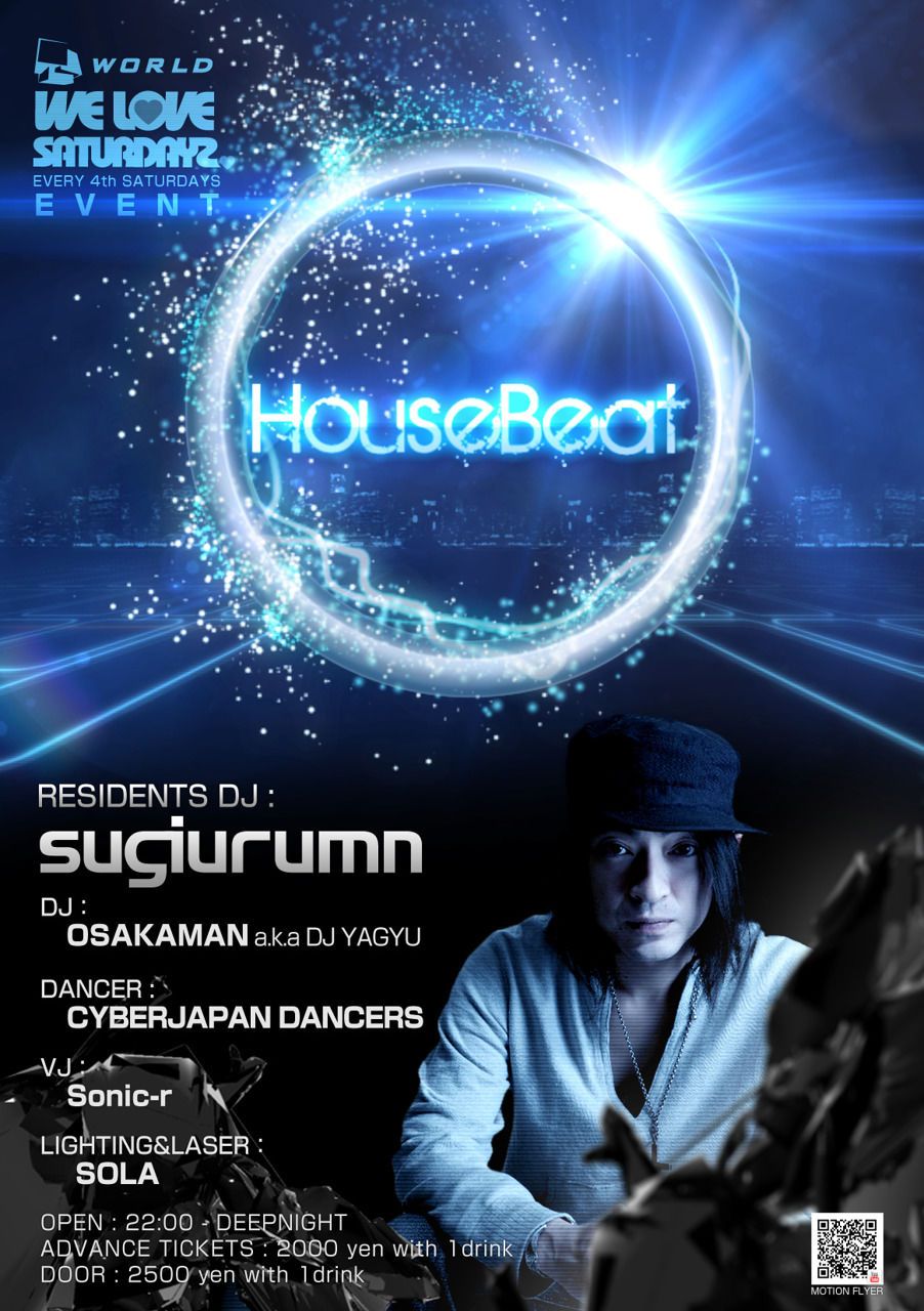 ☆☆☆☆☆ WE LOVE SATURDAYS. ☆☆☆☆Housebeat