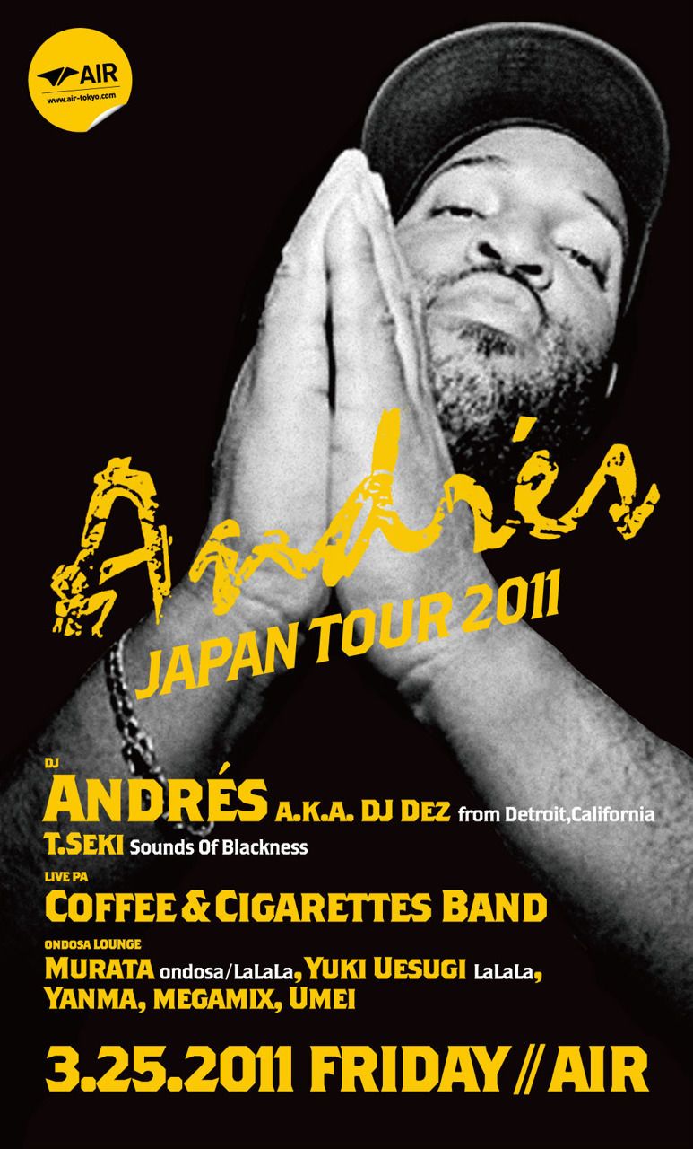 "Andrés Japan Tour 2011"